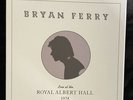 Bryan Ferry Live At Royal Albert Hall 1974 Vinyl LP & CD Deluxe Boxset