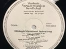 UNPLAYED DGG 104482 WHITE TEST-BEETHOVEN-Edinburg Festival-KEMPFF FOURNIER