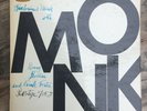 Thelonious Monk LP Quintet w/ Sonny Rollins ANDY WARHOL Cover Art Prestige 7053