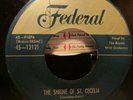 DOOWOP/R & B ROYALS FEDERAL 12121 SHRINE OF ST. CECELIA SUPER RARE