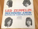 LED ZEPPELIN [WHOLE LOTTA LOVE] 1969 SPANISH ONLY PS 45 Atlantic