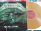 Metallica Ride The Lightning LP Vinyle de Couleur en très bon état