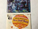 walt disney the haunted mansion it's a small world book with records story book