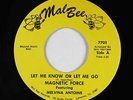 Modern Soul 45 - Magnetic Force - Let Me Know Or Let Me Go - Mal Bee - obscure