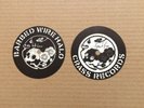 Annie Anxiety: Barbed Wire Halo - rare printers label samples. Crass Records