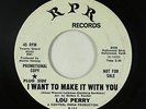 Northern Soul 45 - Lou Perry - I Want To Make It With You - RPR VG+ mp3 obscure