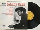 LP  JOHNNY CASH   NOW HERE'S JOHNNY CASH     USA 1961