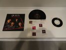Queen Greatest Hits LP RARE COLUMBIA HSE CRAZY LITTLE THING CALLED LOVE PROMO 45