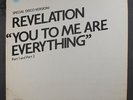 REVELATION: you to me are everything / blank RSO 12