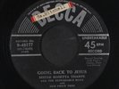 SISTER ROSETTA THARPE: going back to jesus / little boy DECCA 7