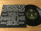 SATANS RATS...YOU MAKE ME SICK...RARE UK ISSUE P/SLEEVE SINGLE..DJS 10840