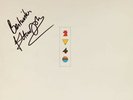 ELTON JOHN SIGNED VINYL LP. TOO LOW FOR ZERO .. N/mint