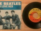 THE BEATLES AND I LOVE HER - IF I FELL Picture Sleeve & 45 Record Capitol 5235