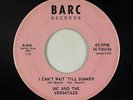 Northern Soul 45 - Vic & the Versatiles - I Can't Wait 'Till Summer - Barc - mp3