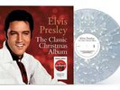 ELVIS - THE CLASSIC CHIRSTMAS ALBUM - CLEAR SNOWFLAKE VINYL LP - BLUE CHRISTMAS