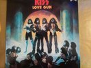 kiss love gun blue vinyl mint copy