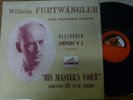 FURTWANGLER / BEETHOVEN symphony no 3  / HMV ALP 1060