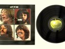 THE BEATLES LP LET IT BE, FULLY LAMINATED SLEEVE, 1976 REISSUE, 