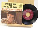Clint Eastwood pop teen 45 Unknown Girl Of My Dreams bw For All We Know w PS