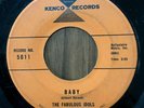 RARE DOO WOP R&B 45 - THE FABULOUS IDOLS Baby / Nellie KENCO Records 5011