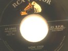 45 RPM ROCKABILLY MARTHA CARSON, NOW STOP / JUST WHISTLE OR CALL