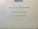 RARE PIERRE FOURNIER PLAYS BACH SUITES FOR CELLO N° 5 & 6 ARCHIV RED STEREO LP