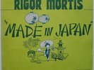 RIGOR MORTIS: Made In Japan   RARE 1973 FRENCH TRACK PS   Entwistle   The Who
