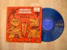 DAVE BRUBECK & Paul Desmond Two Knights Fantasy 8081 blue vinyl 1962 EX