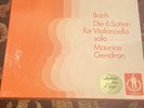 BACH: DIE 6 SUITEN FOR CELLO SOLO-GENDRON...PHILIPS 3 LP BOX SET-UNPLAYED SET