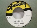 Don And Dewey-Get Your Hat/Annie Lee-R&B-7