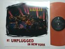 NIRVANA vinyl lp record. Rare nevermind,in utero,MTV,