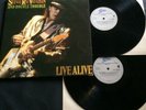 STEVIE RAY VAUGHAN & D. T. : Live Alive - Rare DOUBLE LP 33RPM - A1/B1/C1/D1