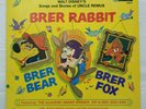 1970 Walt Disney's Uncle Remus Brer Rabbit Bear & Fox Song Of The South LP #3907