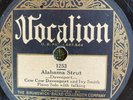 Vocalion 1253 Cow Cow Davenport ALABAMA STRUT Barrel House Blues 78rpm 1928 VV+