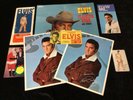 ELVIS PRESLEY SINGER PRESENTS SEALED IN STORE PROMO LOT, CARD 2 BONUS PHOTO RARE