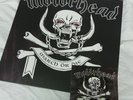 Motörhead March Or Die Vinyl + Signed CD Cover