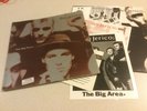 THEN JERICO  -  THE BIG AREA  -  PROMO PRESS RELEASE FOLDER WITH LP ,PHOTO, ETC
