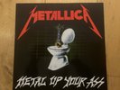 metallica metal up your ass purple vinyl mint copy
