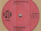 TONY JACKSON**WATCH YOUR STEP**BEAT**THE SEARCHERS**THE PYE LABEL**LISTEN