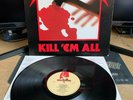 Metallica 'Kill 'em All' original 1983 UK press vinyl LP