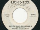 R&B 45 - KITTIE DOSWELL When The Saints LION & FOX Unknown Soul HEAR