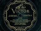 78tk-Female vocal-VICTOR 22079-Gloria Swanson-(Love / Serenade)