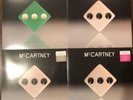 PAUL MCCARTNEY III 4 SEALED COLOR VINYL WHITE PINK ORANGE GREEN +RARE POSTER.