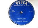 45.   BILLY FURY   WONDROUS PLACE (one-sided)  UK. DEMO  7