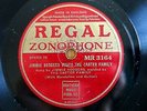 V. RARE 78 JIMMIE RODGERS VISITS THE CARTER FAMILY UK Regal Zonophone MR 3164 V+