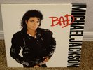 MICHAEL JACKSON ORIGINAL BAD ALBUM 1987 WITH INSERT NEAR MINT