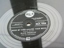 ELVIS PRESLEY UK 1958  R.C.A   78   WEAR MY RING AROUND YOUR NECK   RCA 1058