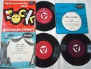 BILL HALEY & COMETS 4 TRACK  EP X 3 ROCK AND ROLL DIM THE LIGHTS CLOCK