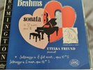 ETELKA FREUND Pianist  BRAHMS Sonata #3  REMINGTON R-199-109