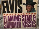 ELVIS PRESLEY FLAMING STAR SUMMER KISSES 1ST ISSUE 1965 UK RCA VINYL LP RD 7723